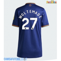 Camisa de time de futebol Newcastle United Nick Woltemade #27 Replicas 3º Equipamento Feminina 2025-26 Manga Curta